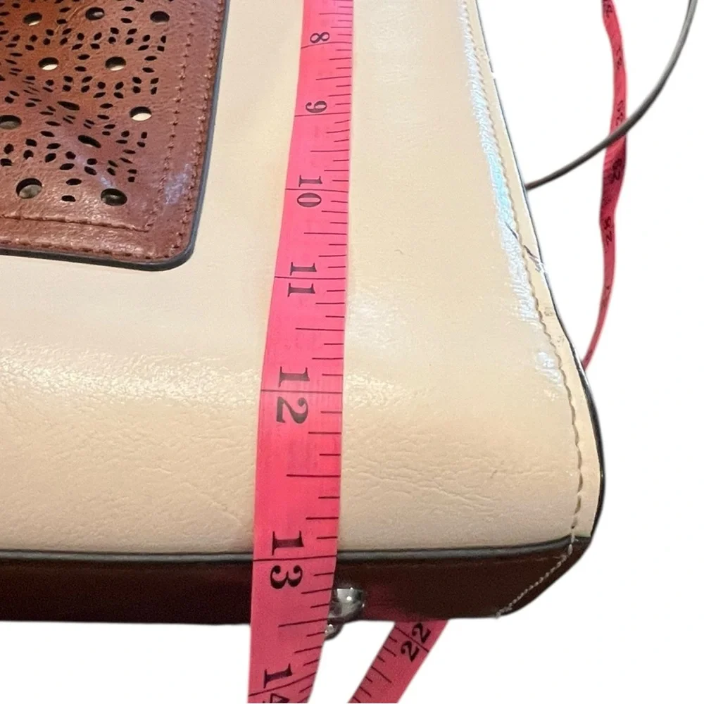 Cluci Leather Briefcase Women Laptop Bag 16.5 In Business Shoulder Strap Classic - Picture 9 of 16